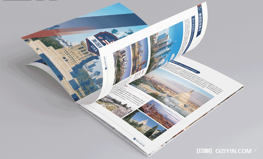 美國留學(xué)宣傳畫冊印刷  第2張