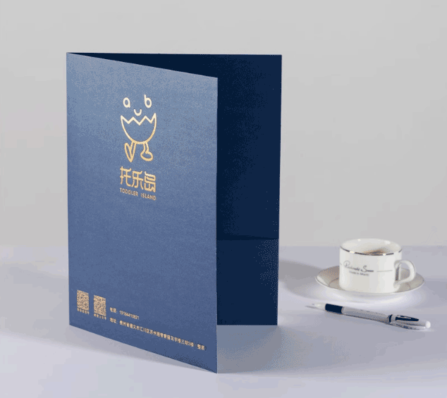 高端珠光紙燙金文件封套印刷  第5張